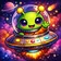 Colorful and imaginative animal avatar with expressive features
